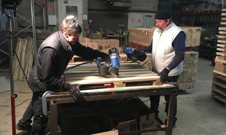 Les Palettes de David Atelier de fabrication de palettes bois Bazoches-et-Saint-Thibaut