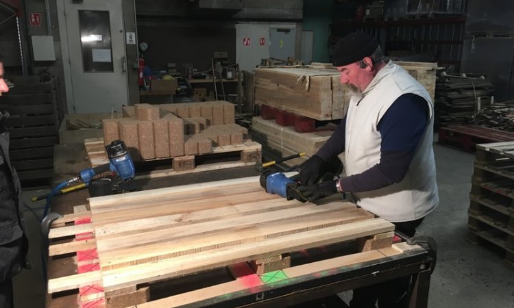 Les Palettes de David Atelier de fabrication de palettes bois Bazoches-et-Saint-Thibaut