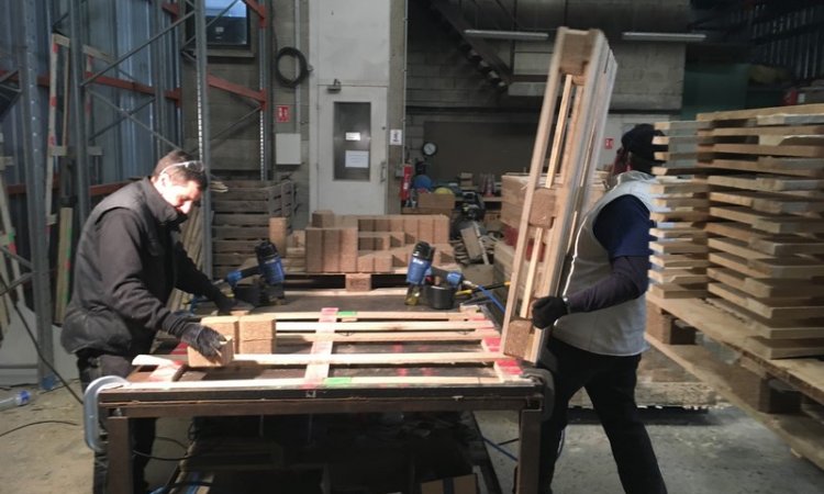 Les Palettes de David Atelier de fabrication de palettes bois Bazoches-et-Saint-Thibaut