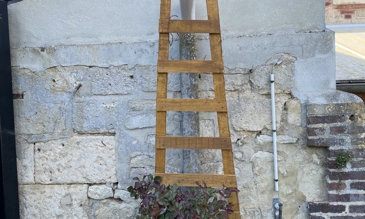 Réalisation d'un tuteur pour plante grimpante